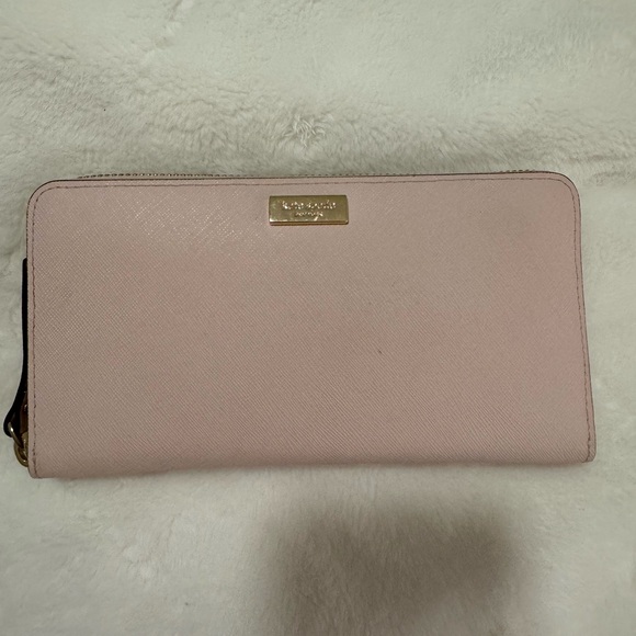 kate spade Handbags - Kate Spade New York Laurel Way Neda Saffiano Leather Zip Around Wallet